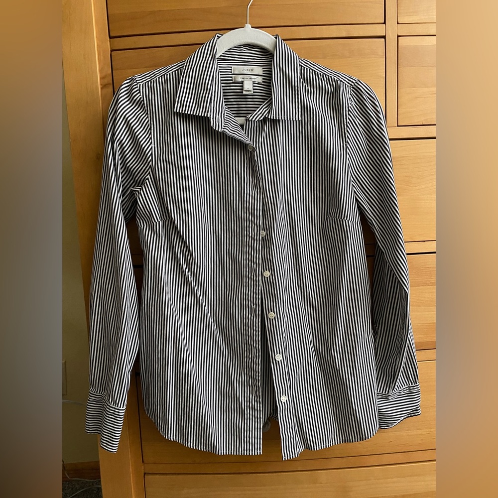 J Crew Women’s Stretch Perfect Button Down XS